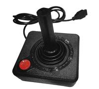 Joystick da gioco per Atari 2600, controller retrò con leva a 4 direzioni e pulsante di azione singolo.