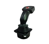 Joystick di controllo SMC60A-1 Maniglia for macchinari di ingegneria Joystick industriale, leva di controllo principale Maniglia a bilanciere Hall Rocker 2 assi 1 pulsante Manovra sicura(Power supply