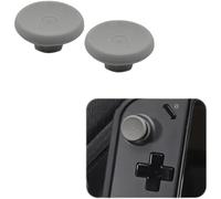 Joystick di ricambio per console Legion Go S da 8 pollici 2025, per pla analogico, kit di riparazione con poggia pollice, bianco, grigio, nero, verde, arancione (grigio)