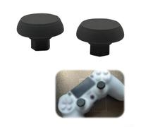 Joystick di ricambio per PS4 per controller dualshock 4, impugnature anti-deriva per il pollice per fissare accessori da gioco alla deriva (nero)