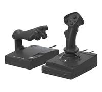 JOYSTICK DI VOLO HORI MBS-015U, con cavo, Multipiattaforma, Nero, USB, presa per cuffie