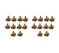 Joystick elettromagnetico Hall di quarta generazione da 10 pezzi per console