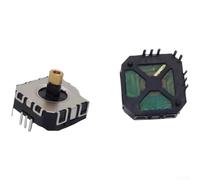 Joystick FJ08K S con interruttore tattile e pin PC per controller PSP riparazione albero in metallo per ingresso direzionale affidabile nei giochi (FJ08K-S)