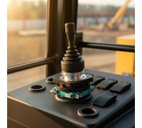 Joystick Industriale a 4 Direzioni Contatti in Lega D'argento per Tecnici