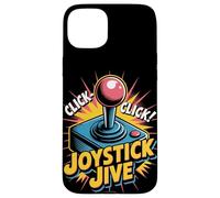 Joystick Jive Cultura Pop Retro Videogioco Custodia per iPhone 15 Plus