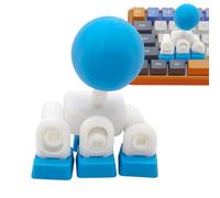 Joystick Keycap Set, Keyboard Accessory, 3D Printed Design with Arcade Style, Esports Modding Tool with Custom Build, Computer Component, Novelty Replacement Part for Streaming