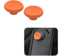 Joystick per Legion Go, impugnature antiscivolo per pollice per materiale PLA, design ergonomico, controllo migliorato, console portatile da gioco, 1,7 cm (arancione)