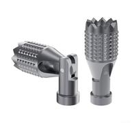 Joystick pieghevoli e telescopici in lega compatibili con telecomando Potensic per una maggiore precisione e una navigazione fluida dei droni, grigio e argento coppia (grigio)