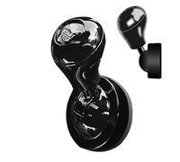Joystick Push Button Start Cover - Aluminum Alloy 7x4cm Universal Ignition Switch Decor With Strong Adhesive Backing - Metal Toggle Style For Vehicles Computers And Gaming Setups - Personalized