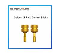 Joystick RC Sunnylife DJI Mini 3 Pro (Golden) realizzati con precisione CNC e conservati nel controller ergonomico