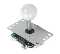 Joystick Sensibile Gioco Ad a Dondolo Bastone da Combattimento per la Riproduzione Classica Applicabile per Console per Giochi e di Combattimento (WHITE)