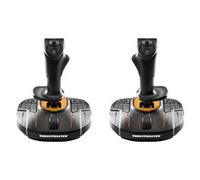 Thrustmaster T.16000M FCS SPACE SIM DUO Joystick PC Analogico/Digitale USB Nero, Arancione