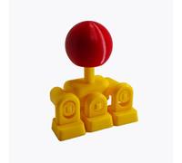 Joystick stampato in 3D per tastiera meccanica a 4 vie direzionale keycap personalizzato tastiera fai da te mod facile da installare controller tasti freccia (giallo)