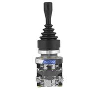 Joystick Switch 2 - Positione Momento 2NO, HKA1-41Z02, 15x4.8cm - Resistente Acqua, Olio, Polvere, Controllo Circuiti, Automazione e Sicurezza