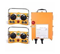 Joystick wireless industriale con telecomando for gru a torre, controller for gru a ponte sopraelevata con radio a doppio bilanciere,Segnale Super Stabile(2T 1R,UHF)