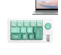 JOYSTIK DEFFEZIONE tastiera RGB, programmabile RGB Tatatu, layout con un tasto swappable -compatto con blocco cifre, ideale per i giochi, la progettazione grafica, lo streaming e la modifica dei video