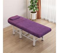 Joytar Lettino da massaggio professionale, lettino da estetica fisso ad alta resistenza con poggiatesta rimovibile, recupero medico, lettino per fisioterapia con schienale(J)
