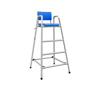Joytar Sedia rialzata per bagnino, postazione di osservazione con gancio per salvagente e supporto per ombrellone, sedia di sorveglianza per piscine, spiagge, laghi e resort.(1.6M)