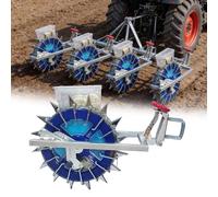 Joytar Seminatrice a Ruota montata per impieghi gravosi, seminatrice di precisione per Mais e soia, attrezzo agricolo Regolabile per la Semina di Arachidi, Cotone e Fagioli.(16-Hole)