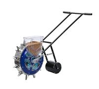 Joytar Seminatrice di precisione per Giardini, seminatrice a File, seminatrice precisa a Spinta Manuale, spaziatura Regolabile tra Le Piante, per soia, Arachidi, Cotone, soia(12-Hole)