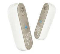 Joytential 10000mAh Scaldamani Elettrico Ricaricabili, 2 in 1 Scalda Mani Portatile Magnetico, 3 Livelli di Calore, Scaldamani Tascabili per Outdoor Campeggio Sci, Regali per Donne e Uomini, Bianco
