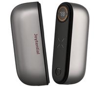 Joytential 10000mAh Scaldamani Elettrico Ricaricabili, 2 in 1 Scalda Mani Portatile Magnetico, Scaldamani Tascabili per Outdoor Campeggio Sci, Regali per Donne e Uomini, Grigio Metallizzato