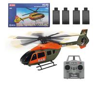 Joytopiaminds C190 H145 1/30 Scala RC Elicottero con 6-Axis Gyro per adulti, 2.4G 6CH Single-Rotor Remote Control Elicottero con Altitude Hold & Optical Flow Posizionamento