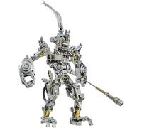 Joytopiaminds Puzzle 3D in metallo per adulti, 942+PCS fai da te Monkey King No.1 con giunti mobili, decorazioni creative per ufficio e casa