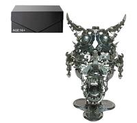 Joytopiaminds Puzzle 3D in metallo per adulti, 950+PCS fai da te assemblaggio meccanico punk giapponese Hannya Ghast maschera, decorazioni creative per ufficio e casa