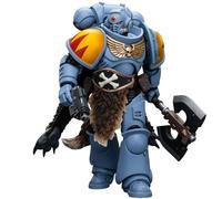 JOYTOY 1/18 Action Figure Warhammer 40.000 Space Marines Space Wolves Claw Pack Leader Logan Ghostwolf Kit di action figure da collezione da 11,7 cm
