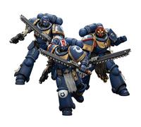 JOYTOY 1/18 Action Figure Warhammer 40K Spacemarine Ultramarines Tenente Titus, Fratello Chairon, Sergente Gadriel Set-of-3 -Collectors Edition