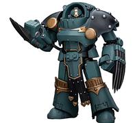 JOYTOY 1/18 Action Figure Warhammer 40k The Horus Heresy Sons of Horus Tartaros Terminator Squad Terminator with Lightning Claws 14,2 cm Pre-Order Movable Model Collectible Figure Gifts