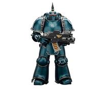 JOYTOY 1/18 Action Figure Warhammer The Horus Heres Alpha Legion MK III Tactical Legionary, 12,2 cm, design squisito, regali per fan e collezionisti