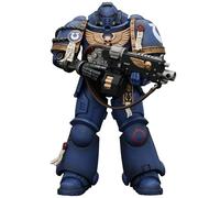 JOYTOY 1/18 Figura d'azione Warhammer 40,000, Space Marine 2, Ultramarines Brother Chairon, 13cm Articolazioni mobili Modello di Personaggio, 15 anni e più