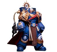 JOYTOY 1/18 Figura d'azione Warhammer 40,000, Space Marine 2, Ultramarines Marneus Calgar, Chapter Master with MKⅩ Gravis Armour and Gauntlets of Ultramar, 15 Anni e più