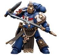 JOYTOY 1/18 Figura d'azione Warhammer 40,000, Ultramarines Honour Guard Chapter Champion, 13cm Articolazioni mobili Modello di Personaggio, 15 anni e più