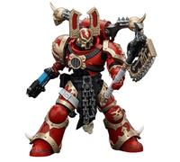 JOYTOY 1/18 Statuetta giocattolo Warhammer 40,000, World Eaters Khorne Berzerker 3, 13cm Figura da collezione,15 anni e più, La scelta perfetta per fan e collezionisti