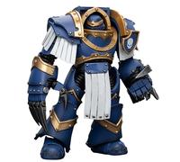 JOYTOY 1/18 Statuetta giocattolo Warhammer The Horus Heresy, Ultramarines Cataphractii Terminator Squad Terminator with Lightning Claws, 13cm Figura da collezione,15 anni e più
