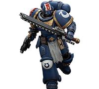 JOYTOY Action figure da collezione Edition-Titus Warhammer 40K 1/18 Action Figure da collezione Edition-Ultramarines tenente Titus 5,03 pollici Modello da collezione Artefatti regali di compleanno