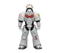 JOYTOY Action figure Warhammer in scala 1:18, Game Edition White Scars Heavy Intercessor con Heavy Bolt Rifle e Pistola Bolt, 12 cm di altezza, kit di costruzione per action figure da collezione