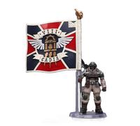 JoyToy Astra Militarum Cadian Command Squad Veteran with Regimental STD Figure