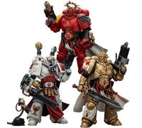 JOYTOY Blood Angels Capitano Sanguinary Priest 3PCS Warhammer 40K 1/18 Action Figure Capitano Sanguinary Priest Modello da collezione 4,9 pollici Regali di compleanno Pre-ordine a settembre.