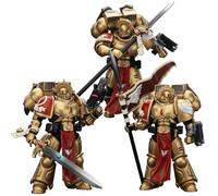 JOYTOY Blood Angels Sanguinary Guard Warhammer 40K 1/18 Action Figure Blood Angels Sanguinary Guard 3PCS Modello da collezione 4,8 pollici Regali di compleanno Pre-ordine a settembre.