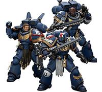 JOYTOY Collectors Edition Warhammer 40K 1/18 Action Figure Edizione Collezioni-Ultramarines Tenente Titus-Gadriel-Chairon 3PCS Modello da collezione 13 cm Artefatti Regali di compleanno