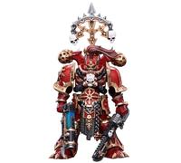 JOYTOY Crimson Slaughter Brother Karvult Warhammer 40K 1/18 Action Figure Caos Space Marines Crimson Slaughter Brother Karvult Modello da collezione 12,2 cm