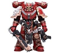 JOYTOY Crimson Slaughter Brother Maganar Warhammer 40K 1/18 Action Figure Caos Space Marines Crimson Slaughter Brother Maganar Modello da collezione 12,2 cm