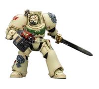 JOYTOY Dark Angels Warhammer 40k 1/18 Action Figure Dark Angels Deathwing Terminator 1 con Spada Potere e Storm Bolter Regali da collezione, giocattoli per bambini dai 15 anni in su e adulti 14,3 cm