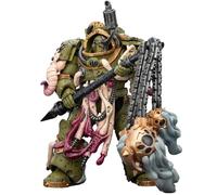 JOYTOY Death Guard Blightlord Terminator 2 Warhammer 40K 1/18 Action Figure Death Guard Blightlord Terminator 2 con Flail of Corruption Modello da collezione da 5,5 pollici Pre-ordine a novembre.