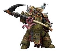 JOYTOY Death Guard Deathshroud Terminator 2 Warhammer 40K 1/18 Action Figure Death Guard Deathshroud Terminator 2 con manreaper e peste Guanto da collezione Modello da collezione da 5,5 pollici