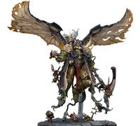 JOYTOY Death Guard Mortarion Warhammer 40K 1/18 Action Figure Mortarion Daemon Primarch of Nurgle con armi antiche "The Lantern" e "Silence" Modello da collezione 44 x 20 cm Pre-ordine a dicembre.